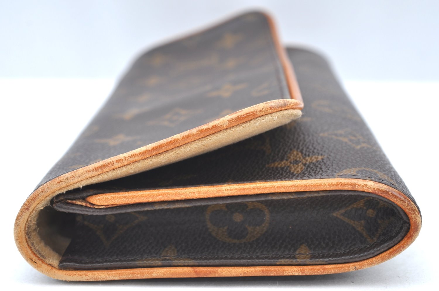 Authentic Louis Vuitton Monogram Pochette Twin GM Shoulder Bag M51852 LV K4142