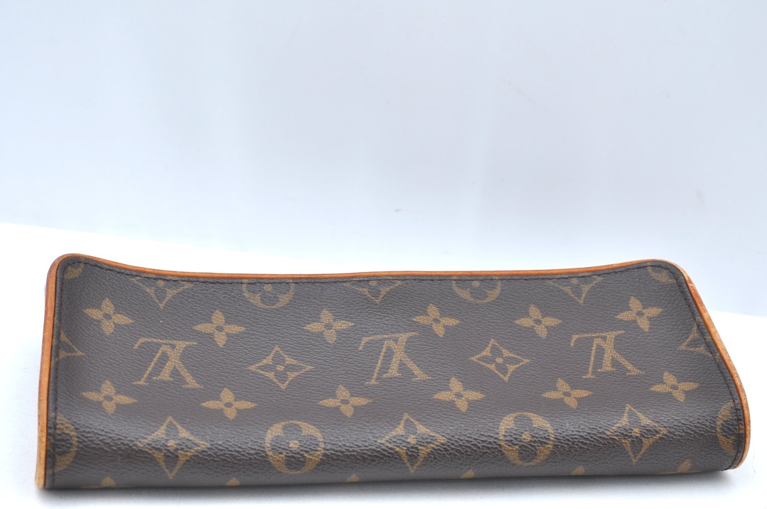 Authentic Louis Vuitton Monogram Pochette Twin GM Shoulder Bag M51852 LV K4142