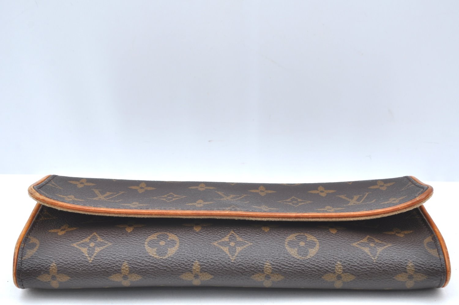 Authentic Louis Vuitton Monogram Pochette Twin GM Shoulder Bag M51852 LV K4142