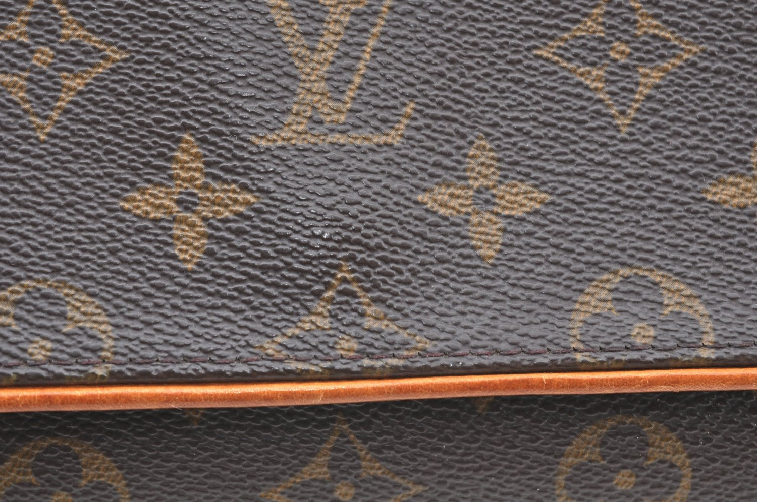 Authentic Louis Vuitton Monogram Pochette Twin GM Shoulder Bag M51852 LV K4142