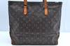 Auth Louis Vuitton Monogram Cabas Mezzo Shoulder Tote Bag M51151 LV Junk K4143