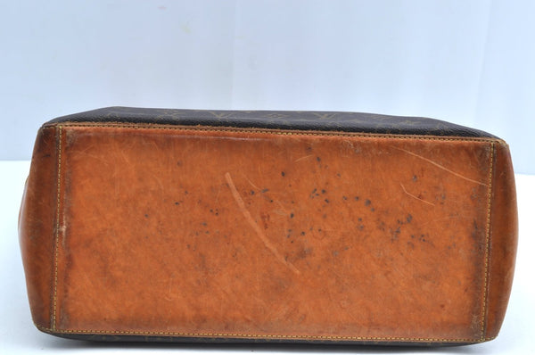 Auth Louis Vuitton Monogram Cabas Mezzo Shoulder Tote Bag M51151 LV Junk K4143