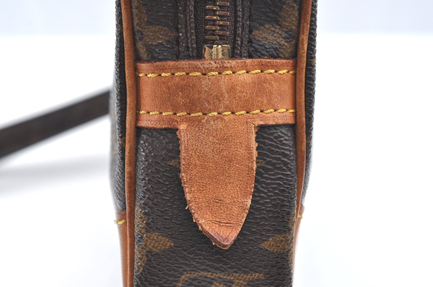 Authentic Louis Vuitton Monogram Marly Dragonne PM M51827 Clutch Hand Bag K4144