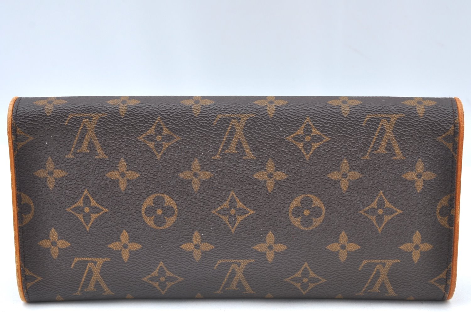 Authentic Louis Vuitton Monogram Pochette Twin GM Shoulder Bag M51852 LV K4146