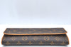 Authentic Louis Vuitton Monogram Pochette Twin GM Shoulder Bag M51852 LV K4146