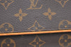 Authentic Louis Vuitton Monogram Pochette Twin GM Shoulder Bag M51852 LV K4146