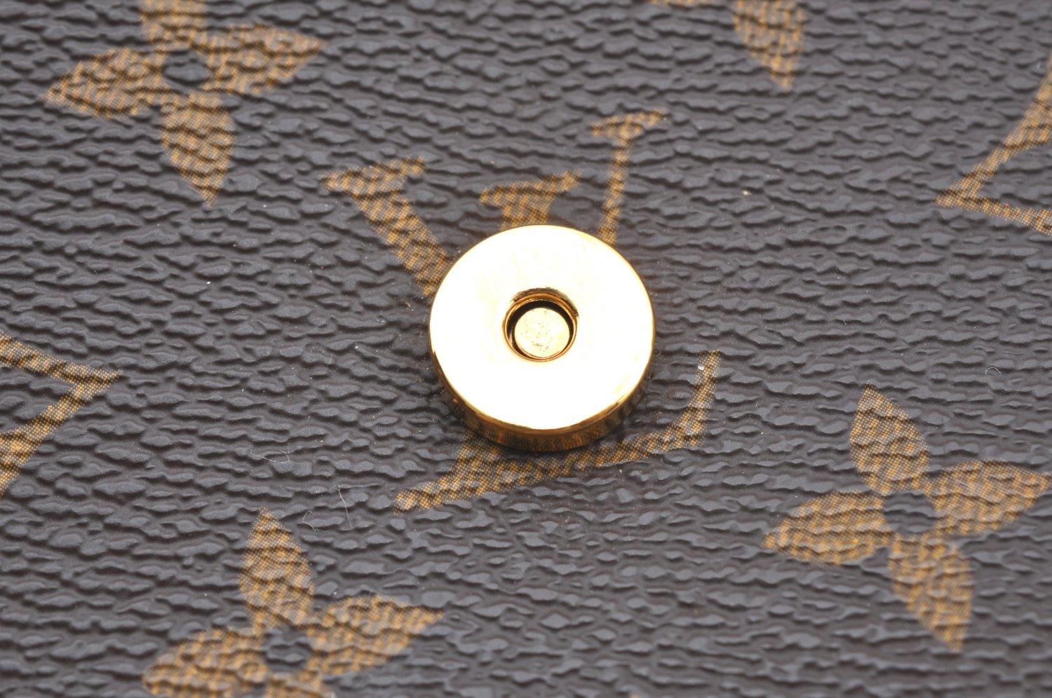 Authentic Louis Vuitton Monogram Pochette Twin GM Shoulder Bag M51852 LV K4146