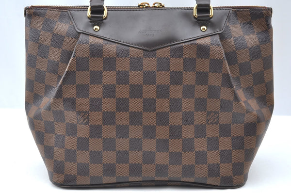 Authentic Louis Vuitton Damier Westminster PM Shoulder Hand Bag N41102 LV K4147