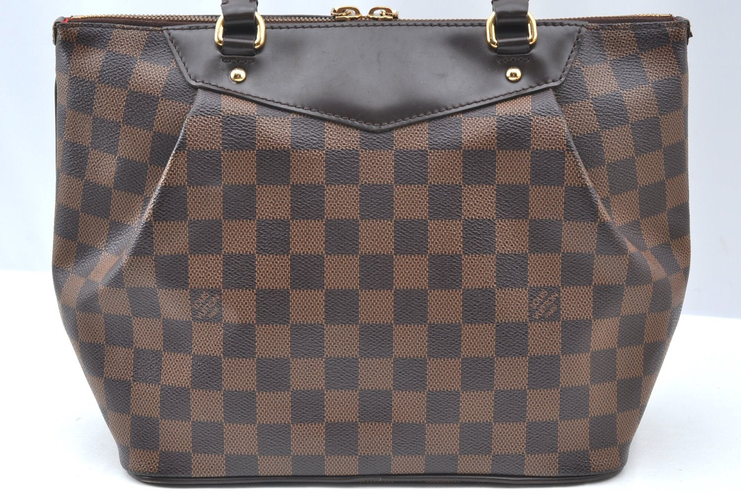 Authentic Louis Vuitton Damier Westminster PM Shoulder Hand Bag N41102 LV K4147