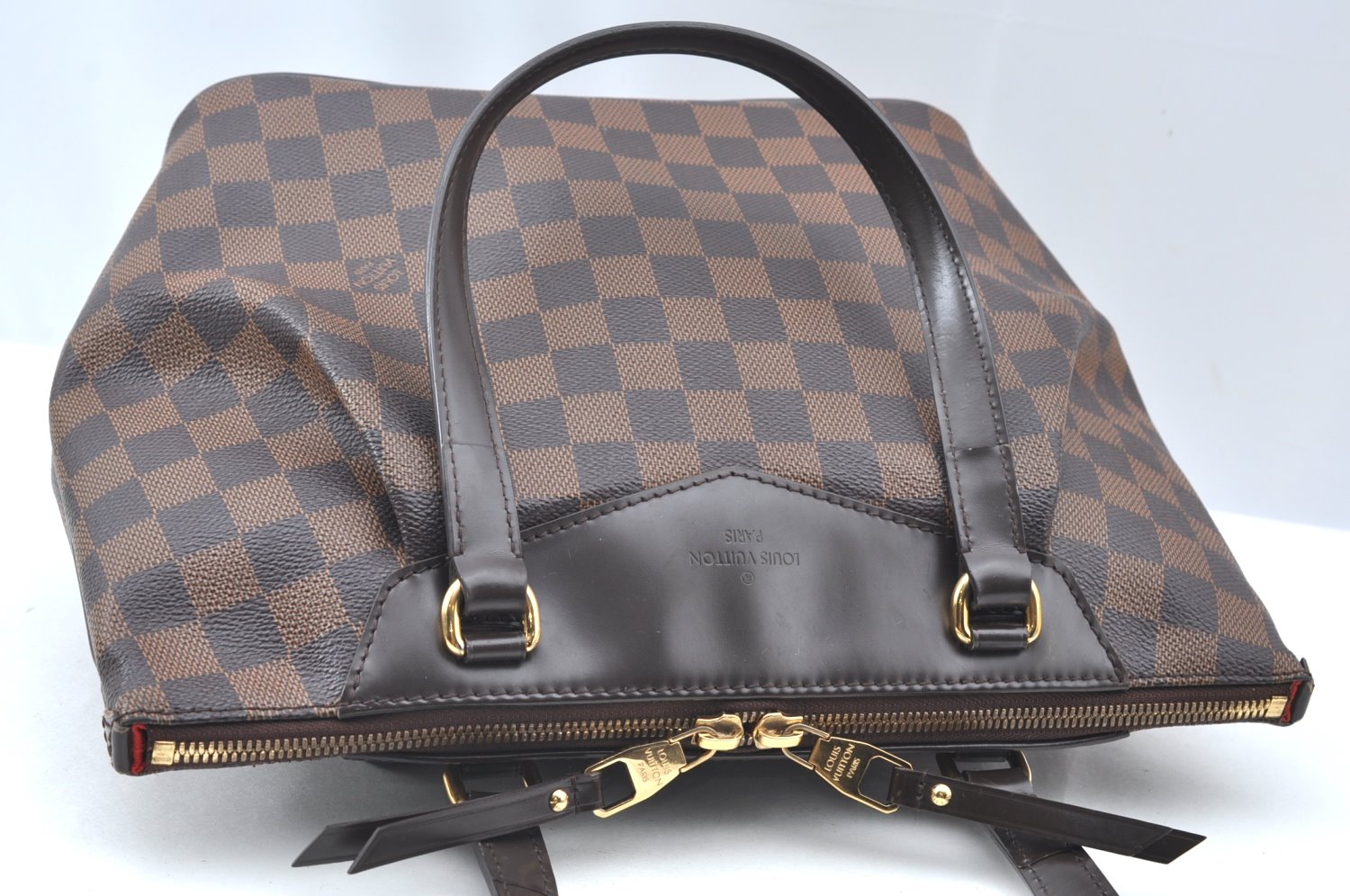 Authentic Louis Vuitton Damier Westminster PM Shoulder Hand Bag N41102 LV K4147