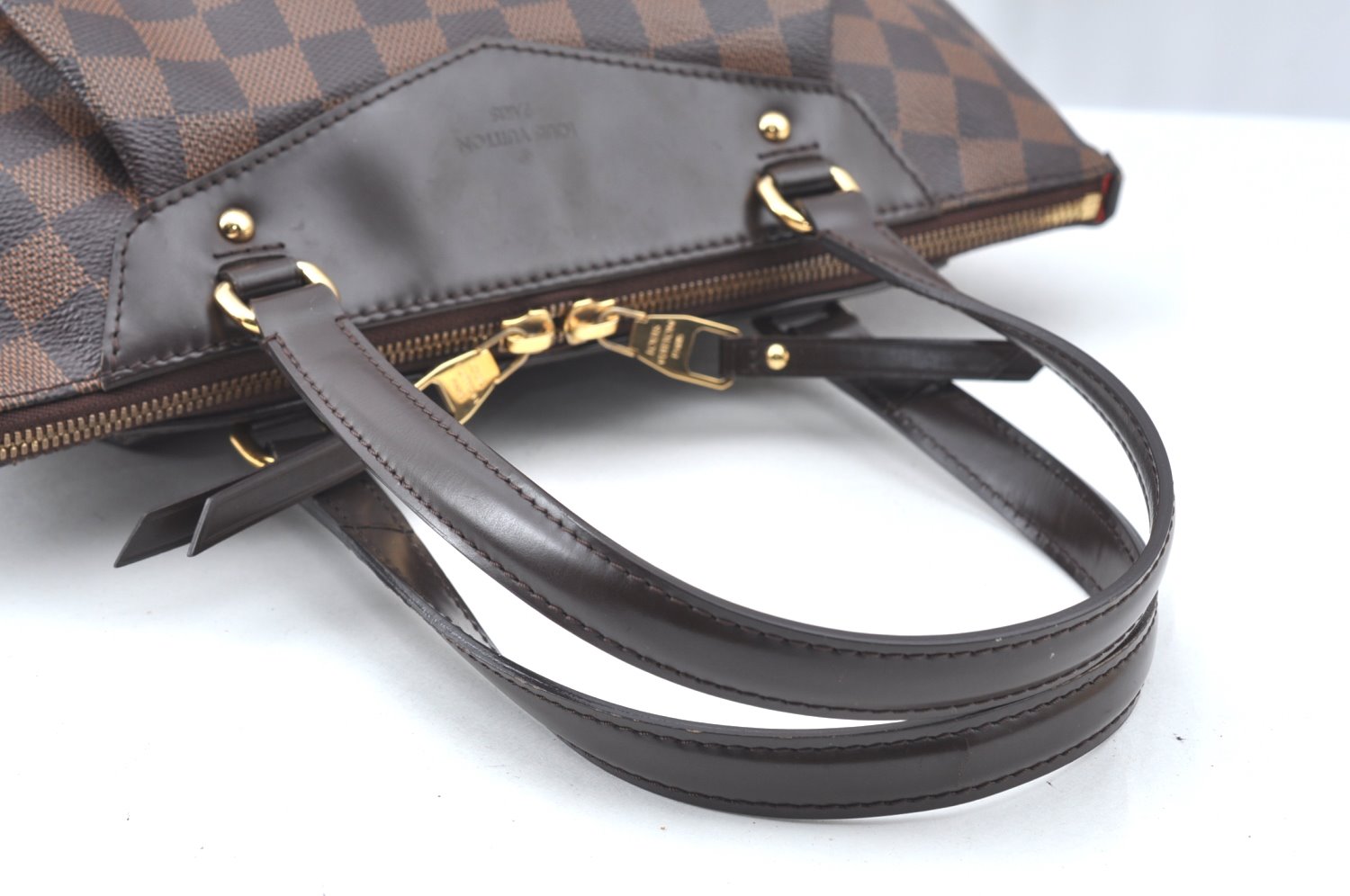 Authentic Louis Vuitton Damier Westminster PM Shoulder Hand Bag N41102 LV K4147