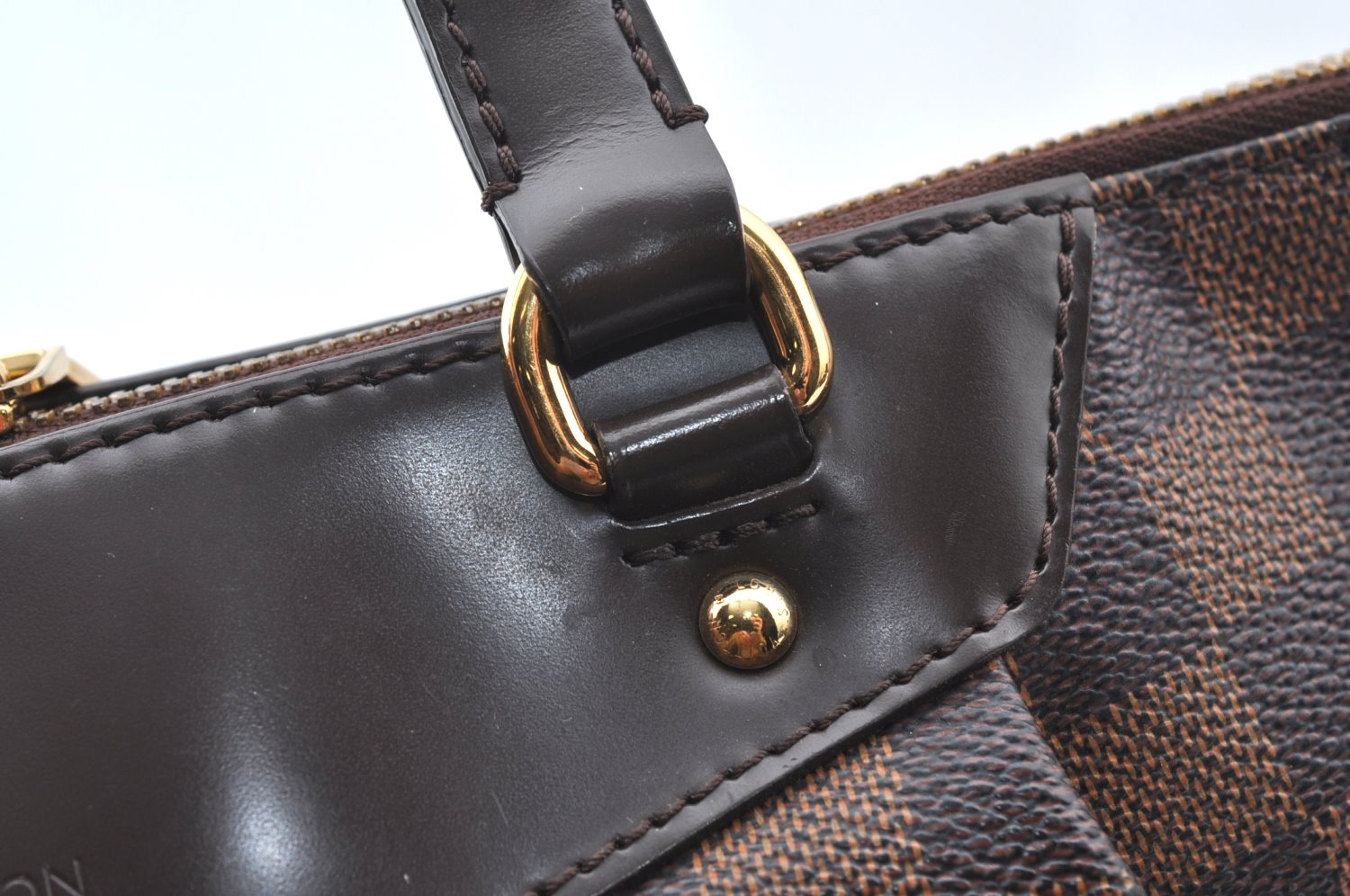 Authentic Louis Vuitton Damier Westminster PM Shoulder Hand Bag N41102 LV K4147