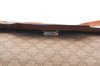 Authentic CELINE Macadam Blason Shoulder Cross Body Bag PVC Leather Beige K4150