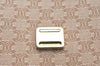 Authentic CELINE Macadam Blason Shoulder Cross Body Bag PVC Leather Beige K4150
