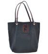 Authentic FENDI Vintage Shoulder Hand Bag Purse Nylon Leather Black K4152