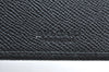 Authentic BVLGARI Vintage Leather Long Wallet Purse Black K4157