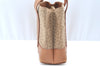 Authentic CELINE C Macadam Blason Pattern Hand Bag Canvas Leather Beige K4158