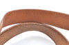 Authentic CELINE C Macadam Blason Pattern Hand Bag Canvas Leather Beige K4158