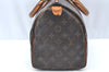 Authentic Louis Vuitton Monogram Speedy 30 Hand Boston Bag M41526 LV K4159