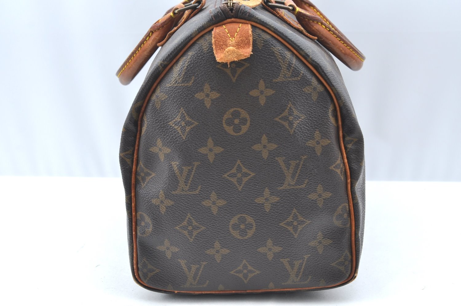 Authentic Louis Vuitton Monogram Speedy 30 Hand Boston Bag M41526 LV K4159