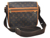 Auth Louis Vuitton Monogram Messenger Bosphore PM Shoulder Bag M40106 LV K4161