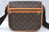 Auth Louis Vuitton Monogram Messenger Bosphore PM Shoulder Bag M40106 LV K4161