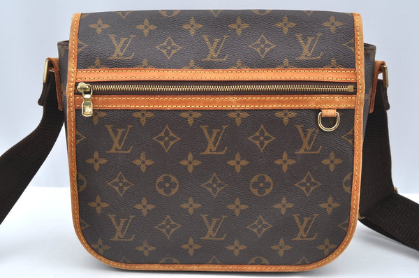 Auth Louis Vuitton Monogram Messenger Bosphore PM Shoulder Bag M40106 LV K4161