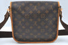 Auth Louis Vuitton Monogram Messenger Bosphore PM Shoulder Bag M40106 LV K4161