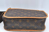 Auth Louis Vuitton Monogram Messenger Bosphore PM Shoulder Bag M40106 LV K4161