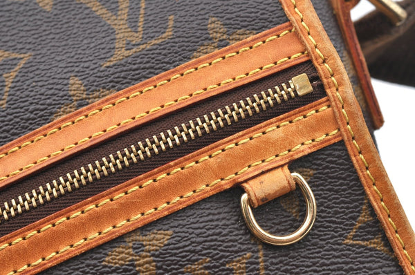 Auth Louis Vuitton Monogram Messenger Bosphore PM Shoulder Bag M40106 LV K4161