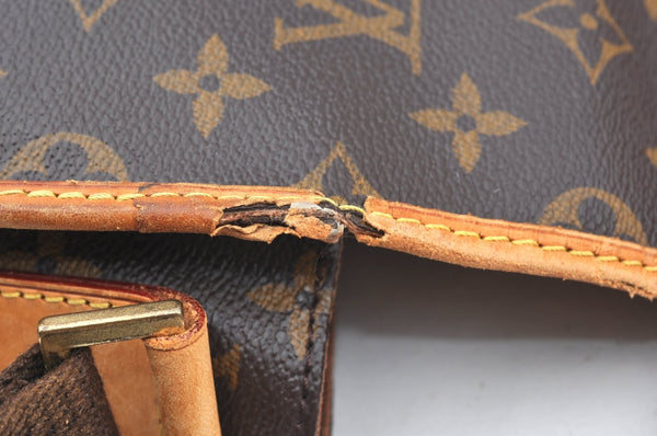 Auth Louis Vuitton Monogram Messenger Bosphore PM Shoulder Bag M40106 LV K4161