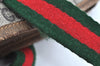 Authentic GUCCI Web Sherry Line GG Plus Tote Bag PVC Leather Brown K4163