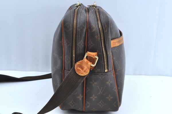 Authentic Louis Vuitton Monogram Reporter GM Shoulder Cross Bag M45252 LV K4167
