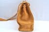 Authentic GUCCI Vintage Shoulder Bag Purse Leather Yellow Junk K4168