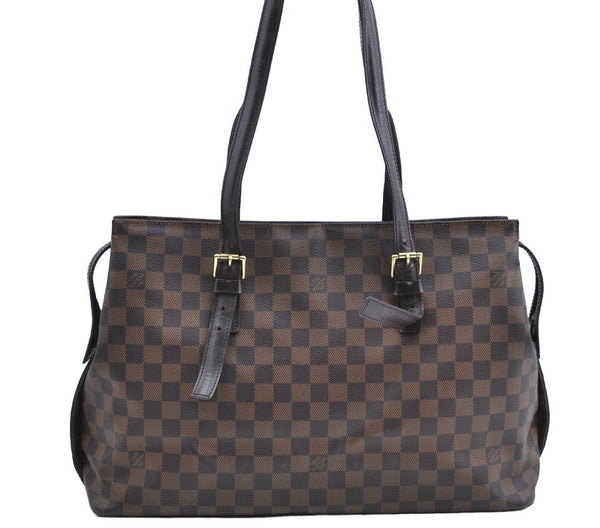 Authentic Louis Vuitton Damier Chelsea Shoulder Tote Bag N51119 LV K4172