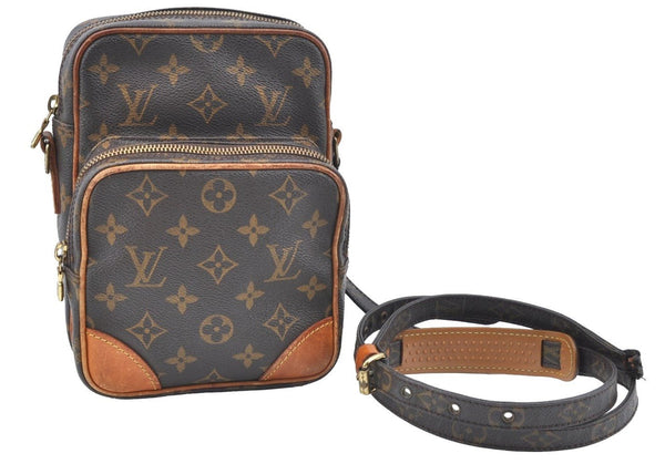 Authentic Louis Vuitton Monogram Amazone Shoulder Cross Bag M45236 LV Junk K4175
