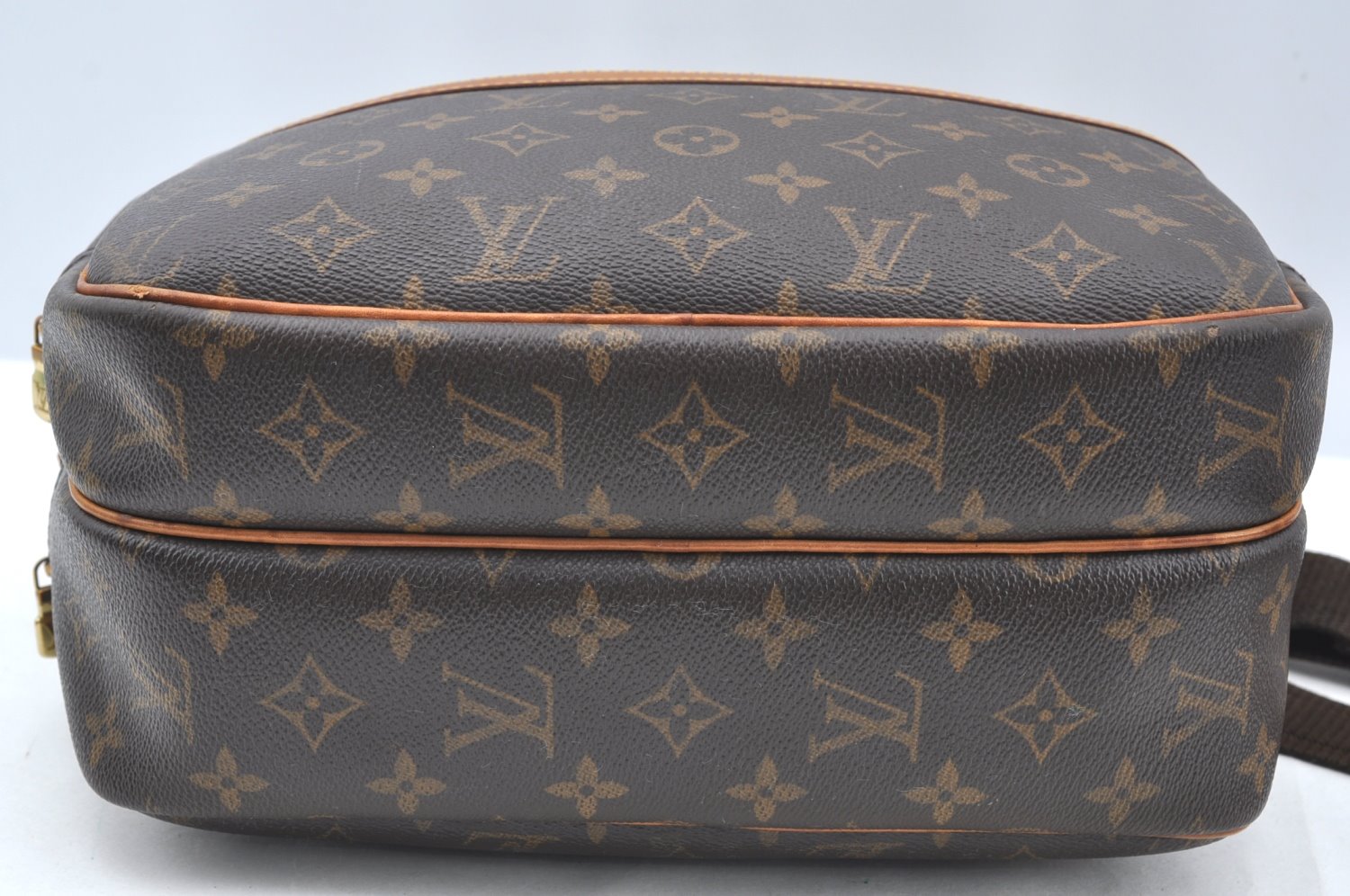 Authentic Louis Vuitton Monogram Reporter PM Shoulder Cross Bag M45254 LV K4176