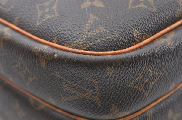 Authentic Louis Vuitton Monogram Reporter PM Shoulder Cross Bag M45254 LV K4176