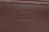 Authentic GUCCI Vintage Shoulder Tote Bag GG Canvas Leather 0190402 Brown K4182