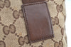 Authentic GUCCI Vintage Shoulder Tote Bag GG Canvas Leather 0190402 Brown K4182