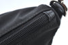Authentic GUCCI Bamboo 2Way Shoulder Hand Bag Nylon Leather 0000509 Black K4185