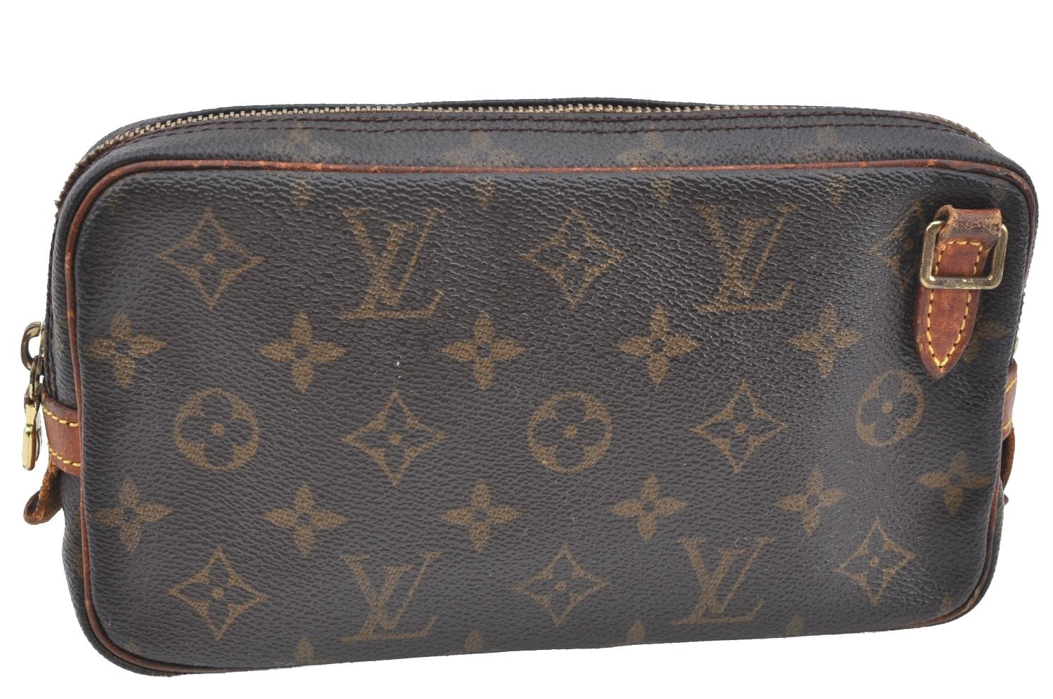 Authentic Louis Vuitton Monogram Marly Bandouliere Shoulder Cross Bag Junk K4188