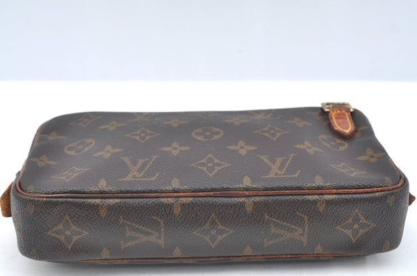 Authentic Louis Vuitton Monogram Marly Bandouliere Shoulder Cross Bag Junk K4188