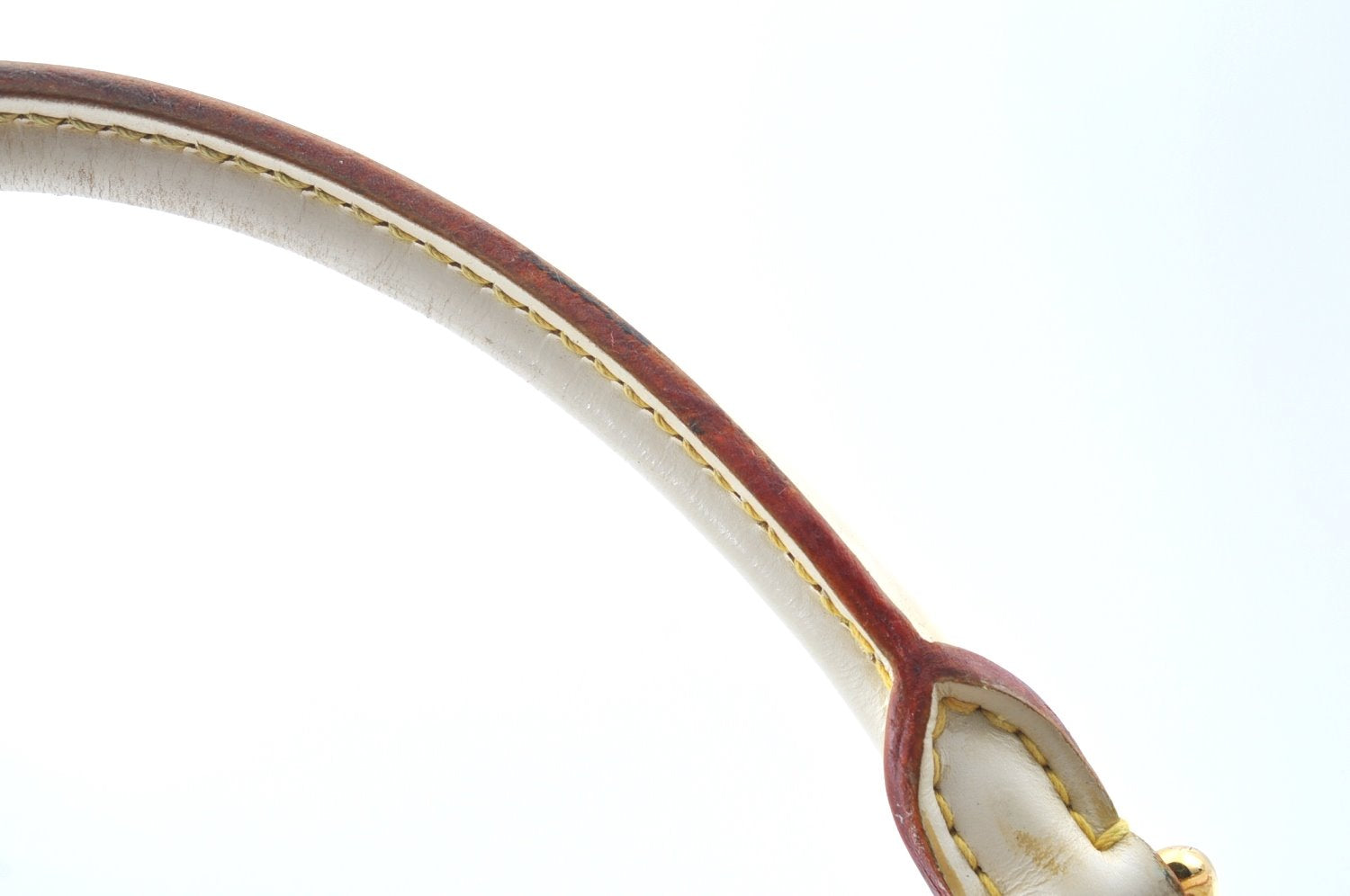 Authentic Louis Vuitton Suhali Lockit PM Hand Bag White M91887 LV K4191