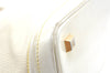 Authentic Louis Vuitton Suhali Lockit PM Hand Bag White M91887 LV K4191