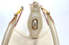 Authentic Louis Vuitton Suhali Lockit PM Hand Bag White M91887 LV K4191