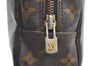 Auth Louis Vuitton Monogram Trousse Toilette 23 Clutch Hand Bag M47524 LV K4196