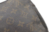 Auth Louis Vuitton Monogram Trousse Toilette 23 Clutch Hand Bag M47524 LV K4196