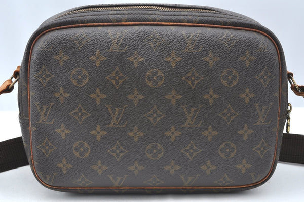 Authentic Louis Vuitton Monogram Reporter PM Shoulder Cross Bag M45254 LV K4197