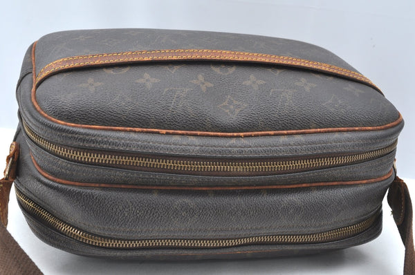 Authentic Louis Vuitton Monogram Reporter PM Shoulder Cross Bag M45254 LV K4197